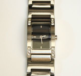 Damenuhr Tcm Edelstahl Armband Eta 802.  004 Werk Mit Neuer Batterie Damen Uhr Top Bild