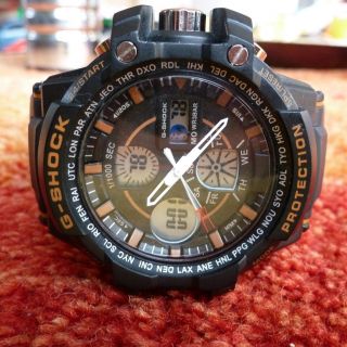 Chrono Arm Watch Armband Uhr Shock Kein Casio Bild