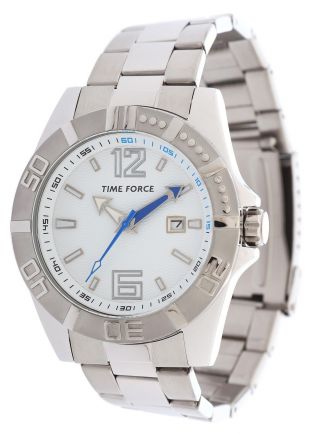 Time Force Herren Armbanduhr Belgrano Silber Tf4088m02m Bild