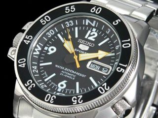 Nagelneu Seiko Skz211j1 Atlas Kompass 200m 5 Sport Armbanduhr Sehr SchÖn Bild