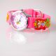 Kinder Mädchen Vive Lernuhr Armband Uhr Silikon Watch Analog Pink 25 Armbanduhren Bild 4