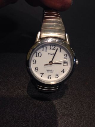 Timex Damenarmbanduhr Indiglo Flexband Bild