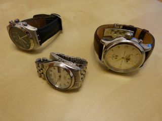 3 X Herren Armbanduhr | Herrenuhr | Uhr | Citizen | Swatch | André Belfort Bild