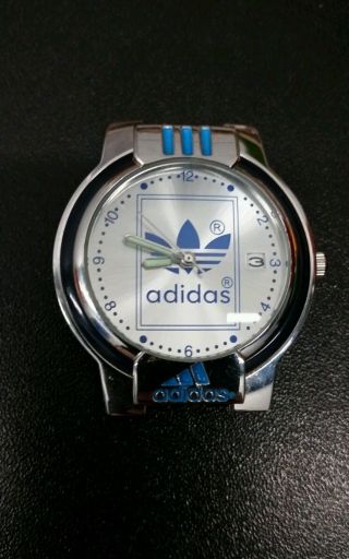Adidas Uhr / Stainless Steel Back / Ohne Armband / Neue Batterie / Top Bild
