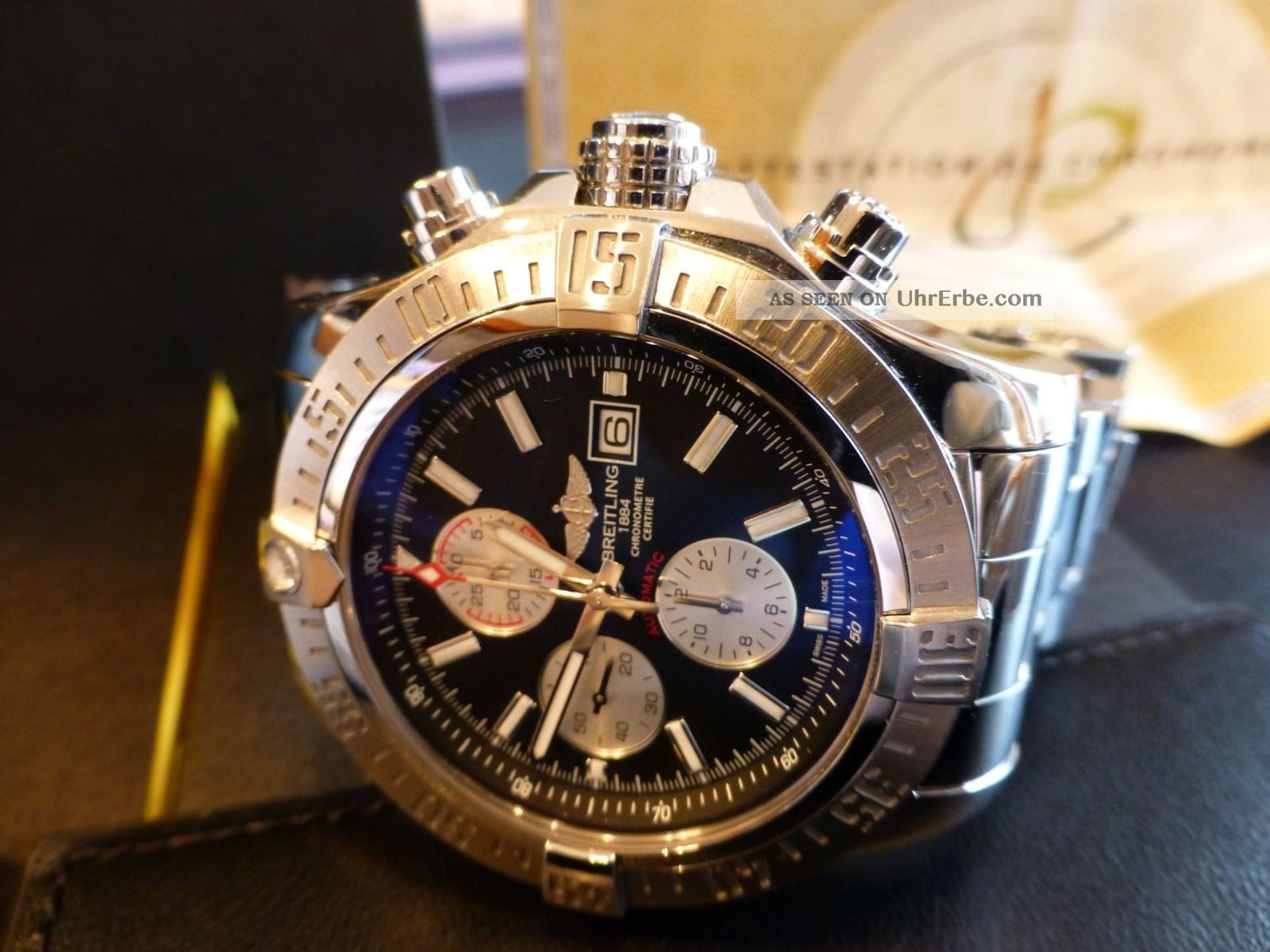 Breitling Avenger Ii Stahl/stahl Automatik Chronograph 48mm Uvp 4.  965,  - Armbanduhren Bild