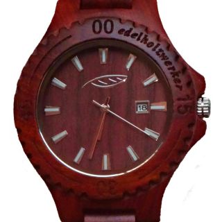 Holz - Armbanduhr Für Herren (holzuhr) Von Edelholzwerker.  De Bild