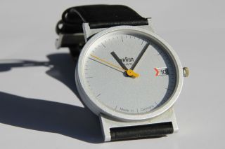 Braun Aw 20 Klassisch Zeitlose Quartz Armbanduhr Design Dietrich Luds RaritÄt Bild