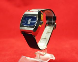 Vintage Ruhla Digital Herren - Armbanduhr Nos Bild