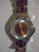 Uhr Damen Yves Rocher Rosegold Glitzersteine Armbanduhren Bild 1