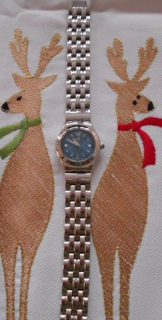 Damen Swatch Irony Metallband Bild