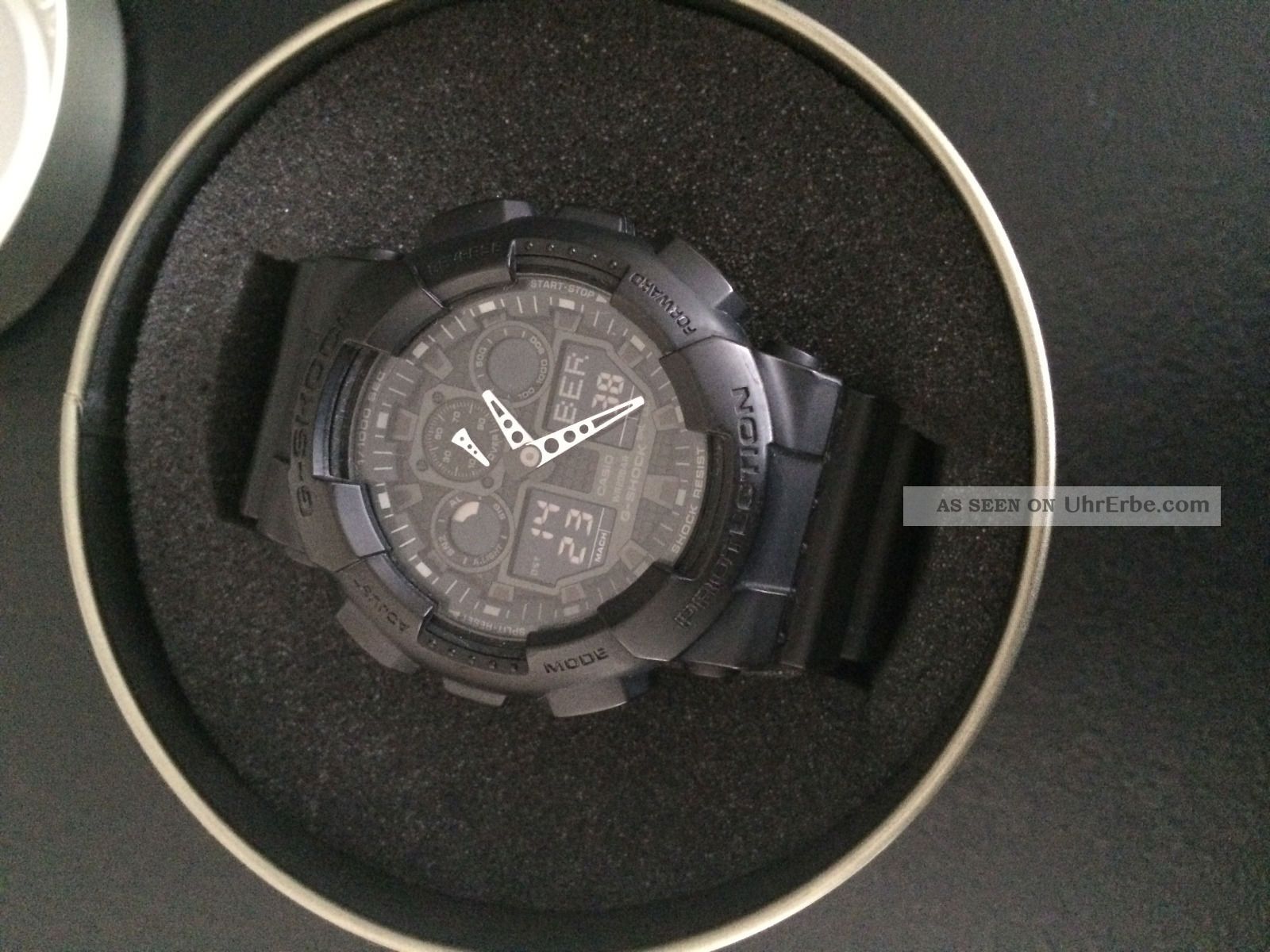 Casio G Shock Herren Armbanduhr Ga 100 Casio G - Shock Herren Armbanduhr Black Ga - 100 - 1a1er Wie Keine Kratzer