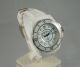 Chanel J12 Marine Keramik Uhr Weiß Mit Kautschukband, Armbanduhren Bild 4