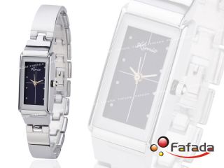 Kimio Quarzuhr Damenuhr Armbanduhr Damenarmbanduhr Damen Quarz Uhr Watch Silber Bild