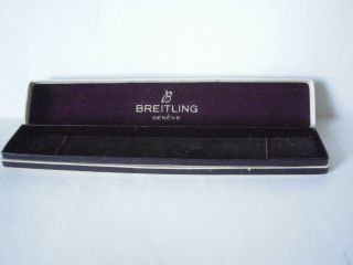 Vintage Breitling Uhrenbox Aus Dem 50er Jahre.  Selten. Bild