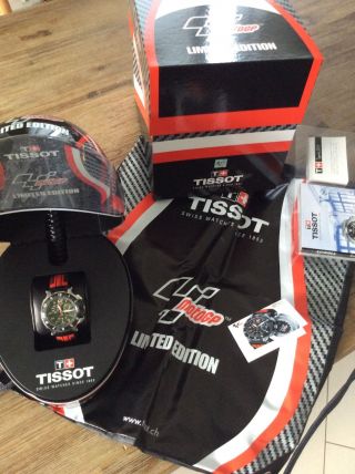 Tissot T - Race Moto Gp Limited Edition 2014 Chronograph Carbon Incl.  Helmbox Bild