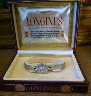 Longines Damenuhr Vintage Box Longines Watch Longines Uhr Rarität Longines Rare Bild