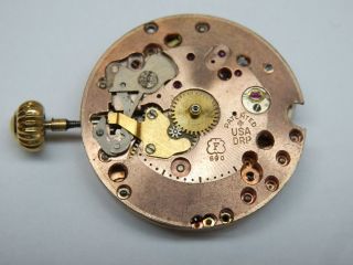 Vintage Breitling Bidynator Automatik Chronometr Uhrwerk.  Felsa 690 Bild