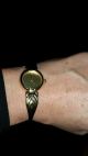 Prätina Damen Armbanduhr Uhr Vergoldet Vintage Retro Armbanduhren Bild 4