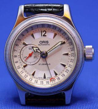 Oris Big Crown Pointer Date Automatik Armbanduhr Uhr Kal.  644 / 27 Jewels Bild