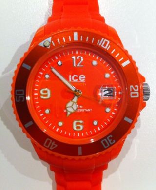 Ice - Watch Uhr Neon Rot Red Big Big Ice - Summer & Ovp Bild