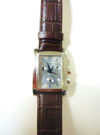 Longines Rectangulaire Dolce Vita Chronometer Armbanduhr Herrenuhr/xl - Damenuhr Bild
