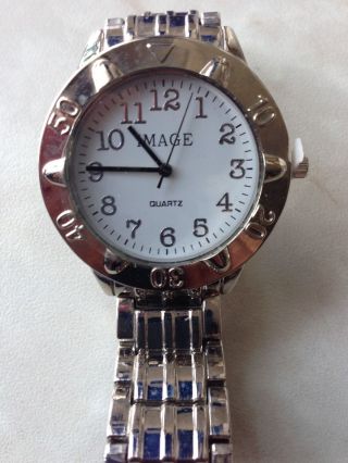 Herren Armband Uhr Von Image Quartz Armbanduhr Watch Weihnachten Geschenk Bild