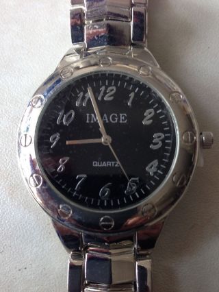 Herren Armband Uhr Von Image Quartz Armbanduhr Watch Weihnachten Geschenk Bild