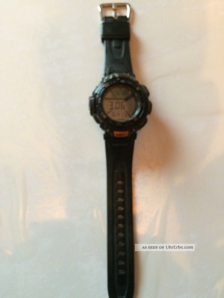 Casio Protrek Prg 40 2271 Compass Thermo Alti Barometer Solar Herren
