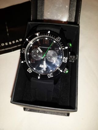 Baldessarini Herren - Armbanduhr Chronograph Quarz Silikon Y8037w/20/00 Bild