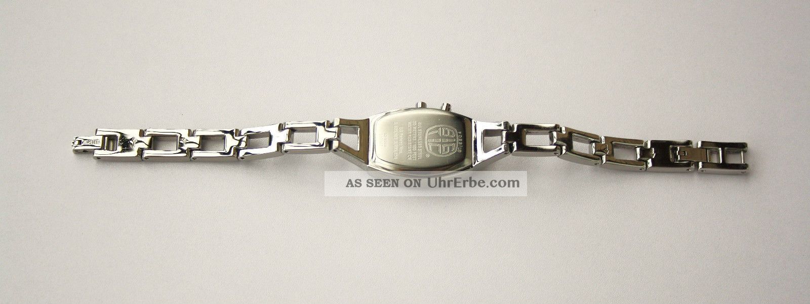 Damenuhr Fossil Big Tic Es 9566 Edelstahl Neue Batterien Damen Uhr Wristwatch