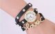 Süße Niedliche Armbanduhr Leder - Armband Kristall L - O - V - E Mädchen Damen De 6 Armbanduhren Bild 10