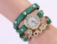 Süße Niedliche Armbanduhr Leder - Armband Kristall L - O - V - E Mädchen Damen De 6 Armbanduhren Bild 6