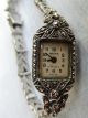 Dau Repa 925 Silber Vintage Handaufzug 17 Jewels Armbanduhren Bild 2
