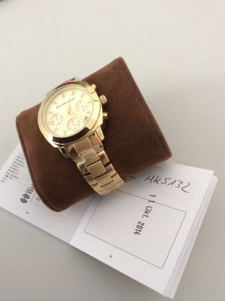 Luxus Damen Armbanduhr Michael Kors Mk - 5132 Gold Uvp 229€ Bild