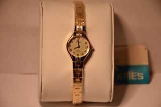 Emes 17/4004 Damen - Armbanduhr Uhr Neuwertig/ungetragen Ronda 762 Swissmade Bild