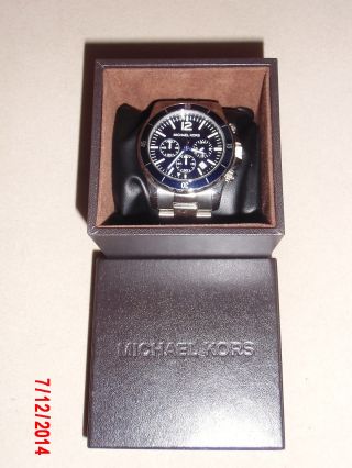 Michael Kors Mk 8123 Armbanduhr Chronograph Herrenarmbanduhr Uhr Edelstahl Bild