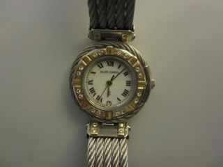 Philippe Charriol Damen Uhr Celtic Gold / Diamant / Stahlband Bild