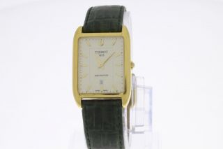 Tissot Fascination Armbanduhr Quartz Vergoldet Old Stock Bild