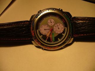 United Colors Of Benetton By Bulova Multi Chronograph Uhr Bild