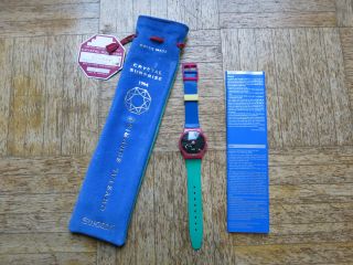 Swatch Crystal Surprise Gz129 Ungetragen Bild