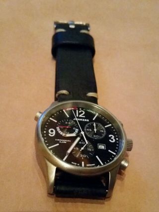 Junkers Flugweltrekorde G 38 6296 - 5 Armbanduhr Für Herren Bild