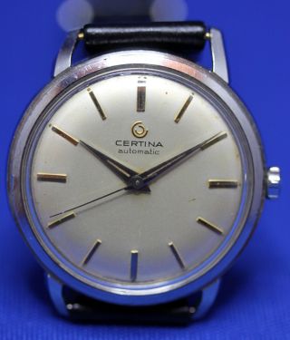 Certina Automatik Kaliber 25 - 45 / 21 Jewels Armbanduhr Uhr Swiss Made Bild