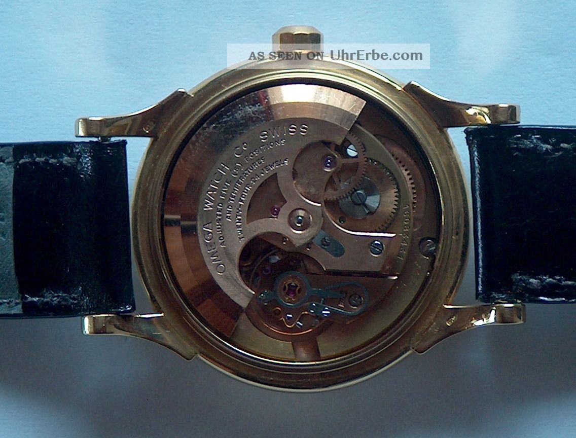 Omega Hau Constellation Automatic Chronometer Cal 505 18kt Gebgold