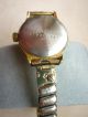 Uhr Armbanduhr Zentra 2000 Handaufzug Mechanisch Gold Edelstahl Elasto - Flex Armbanduhren Bild 5