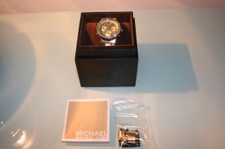 Michael Kors Damen Uhr Mk5166 Chronograph Edelstahl Bild