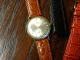 Echgold Herrenarmbanduhr,  585/f Gelbgold,  Automatik Armbanduhren Bild 1