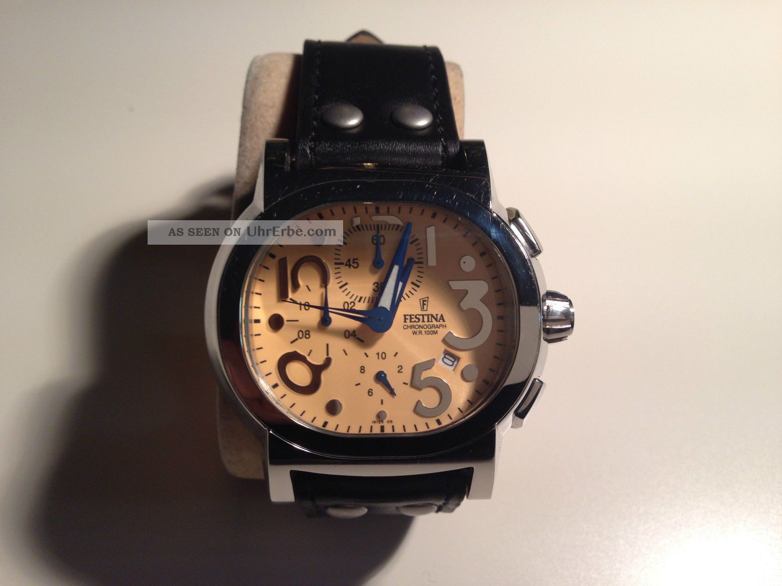 Festina Chronograf Herren Armband Uhr,  Sammler Uhr,  Top Armbanduhren Bild
