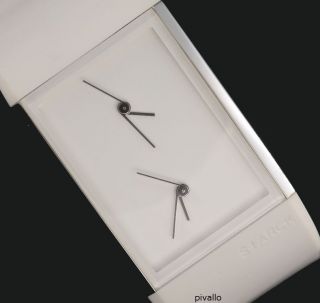 Philippe Starck By Fossil Herrenuhr / Herren Uhr Weiß Dual Anzeige Ph5024 Bild