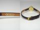 Wfd 585 / 14 Karat Gold Vintage Damenuhr Mit Neuem Lederband Handaufzug Armbanduhren Bild 1