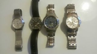 4 Herren Armbanduhren Bild